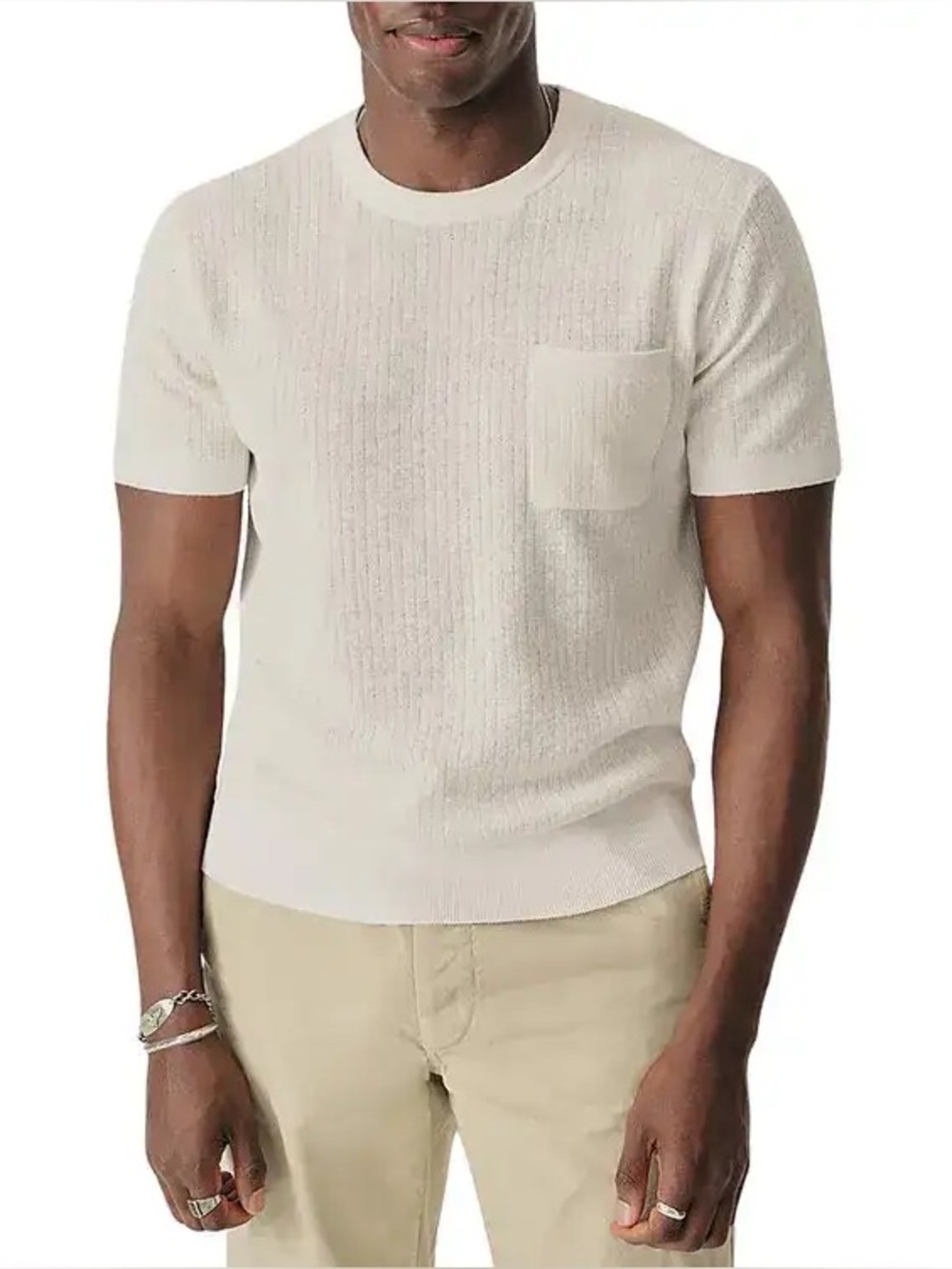 Buck Mason Yuma Hemp Rib Knit tee NWT